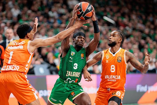 Tris turus Eurolygoje nepralaiminčių ekipų kaktomuša: „Žalgiris“ kovoja prieš „Valencia“
