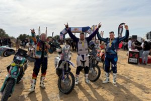 Sacharos dykumoje vykusiame ralyje – lietuvio podiumas