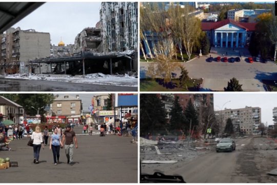 Parodė, kaip prieš karą atrodė Pokrovskas: miestui piešia niūrų scenarijų