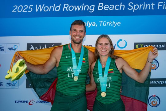 Lietuvių pora – naujos olimpinės sporto šakos pasaulio čempionai