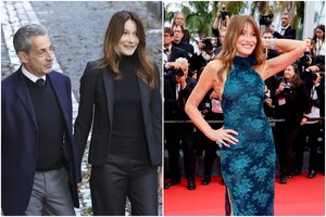 Buvusios pirmosios ponios laimė: saldų Carlos Bruni gyvenimą aptemdė vyro įkalinimas