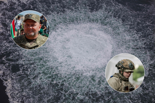 Europą skaldančioje „Nord Stream“ byloje – naujos detalės: pėdsakai veda į Ukrainos karius ir V. Zalužną