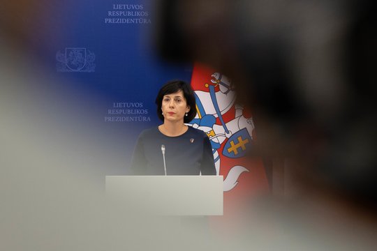 Pirmadienį G. Nausėda susitiks su kandidate į kultūros ministres V. Aleknavičiene