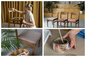 Neįtikėtinas eksperimentas: Roberta pavertė senus baldus dizaino perlais