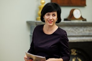 Įtikino ir antrąsyk: G. Nausėda patvirtino V. Aleknavičienės kandidatūrą į kultūros ministres