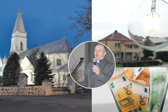 Klebonas pratrūko pamatęs elektros sąskaitą: „Netraktuokime bažnyčių kaip fabrikų ar gamyklų“