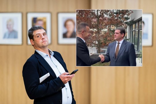 R. Žemaitaitis pakomentavo, ką veikė su vengrų ministru: kokius dokumentus pasirašė – neatskleidžia