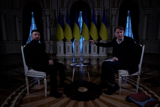 Užfiksavo nesklandumus V. Zelenskio interviu metu: „Tai mūsų kasdienybė“