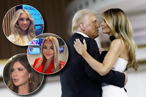 Donaldo Trumpo aplinkos moterų politinis ginklas – ryškus makiažas ir botoksas