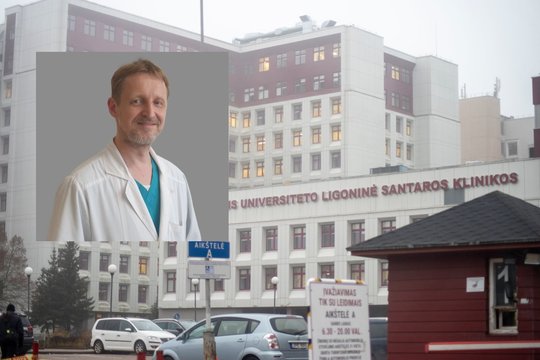Santaros klinikas palikęs profesorius rėžė atvirai: „Konfliktai ir sistemingas trukdymas vadovauti“