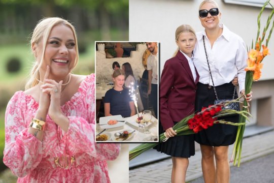 Fejerverkas, daina ir viso restorano plojimai: N. Pareigytė dukrai surengė nepamirštamą staigmeną