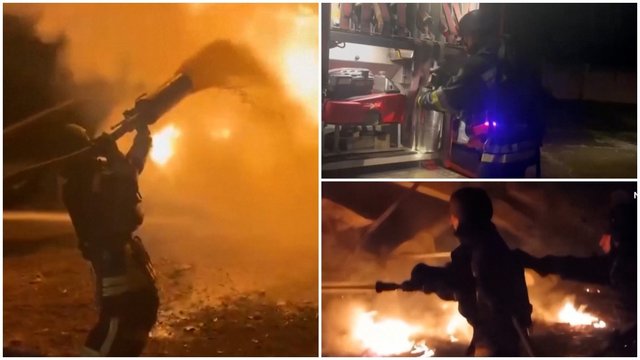 Odesoje – rusų smūgių banga: dronais vėl atakavo energetikos infrastruktūrą