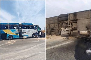 Populiariame kurorte – aukų pareikalavęs autobuso ir sunkvežimo susidūrimas: sužeisti du lietuviai