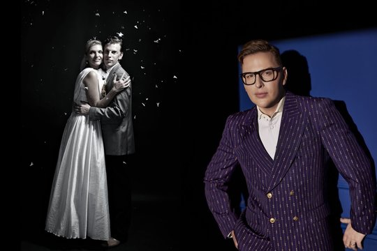 S. Vaitulionis paviešino netikėtą archyvinį kadrą iš vestuvinės fotosesijos: šalia – S. Jasevičiūtė