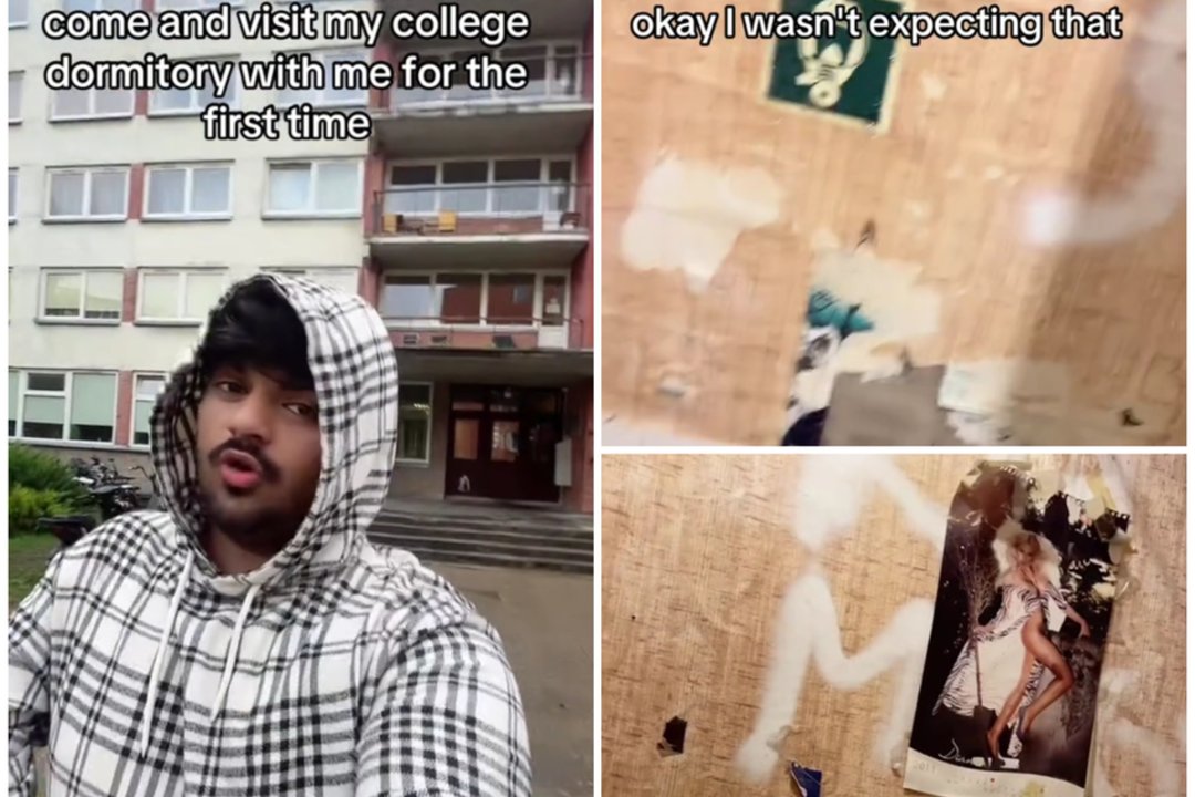 Pakistanietis pakraupo išvydęs savo studentų bendrabučio kambarį: sulaukė tūkstančių komentarų