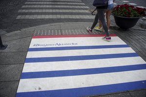 Bratislavoje nustatytas judėjimo šaligatviais greičio apribojimas: pėstieji galės gauti baudą