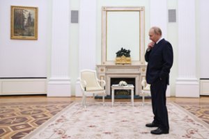 Atskleidė, kur V. Putinas slėpėsi užpuolęs Ukrainą: Kremlius sukūrė apgaulės mechanizmą