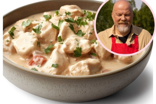 V. Radzevičius dalijasi skanios ir greitos vakarienės receptu: „Vienas mėgstamiausių vieno puodo patiekalų“