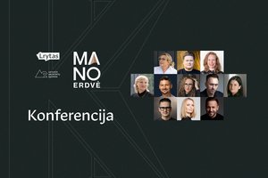 Konferencija „Mano erdvė“: kaip suderinti kūrybą, funkcionalumą ir biudžetą?