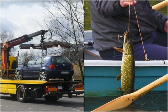 Nelegaliai žvejojantiems – blogos žinios: siūlymas atimti automobilius skinasi kelią