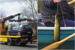 Nelegaliai žvejojantiems – blogos žinios: siūlymas atimti automobilius skinasi kelią