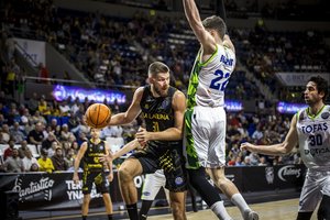 Čempionų lygoje R. Giedraitis įrodė savo pranašumą prieš M. Blaževičių