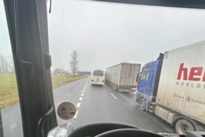 Rimta avarija „Via Baltica“ atkarpoje ties Kėdainiais: eismas buvo apribotas, nukentėjo žmogus