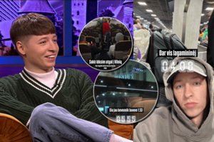 Iš Tenerifės grįžusio A. Talžūno skrydis tapo tikru chaosu: nebuvo kam išlaipinti keleivių, iš lėktuvo pabėgo du žmonės