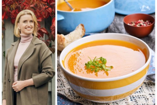 V. Kurpienė sako „ne“ trintai moliūgų sriubai: paaiškino, kodėl jos valgyti nevertėtų