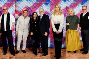 Nacionaliniame dramos teatre – šventinis vakaras: žinomi svečiai rinkosi ir į premjerą, ir į J. Budraičio jubiliejų