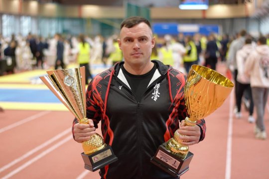 Lietuvos karate čempionas Darius Petrikauskas pasidalijo čempionišku receptu: „Be to nieko nebus“