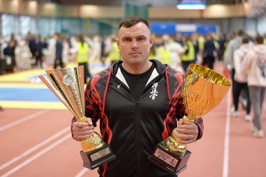 Lietuvos karate čempionas Darius Petrikauskas pasidalijo čempionišku receptu: „Be to nieko nebus“