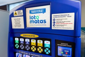 Sėkmės nebereikės laukti kasose – loterijų bilietais prekiaus lotomatai