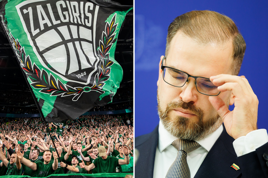 Naujasis KAM ministras R. Kaunas kovoja su „Žalgirio“ fanais: ragina sporto nemaišyti su politika