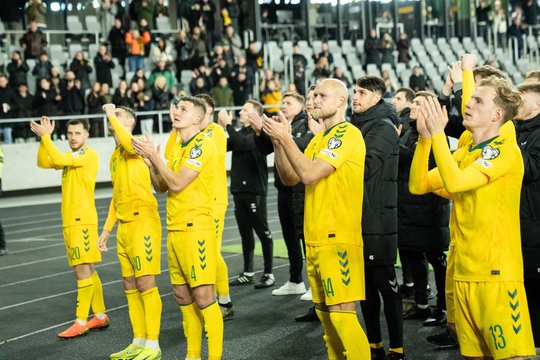 Pokytis Lietuvos rinktinės sudėtyje: saugą keičia jo komandos draugas