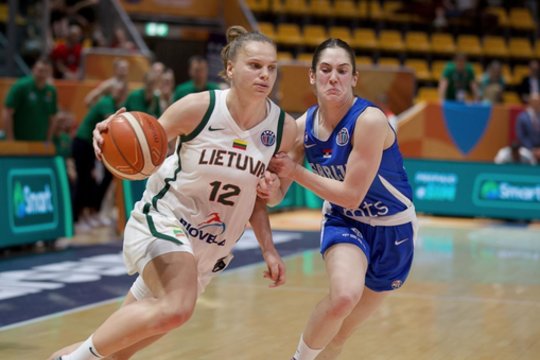 L. Juškaitė prieš rungtynes su Švedija: „Tikrai norime laimėti ir tikimės gerų rungtynių“