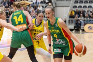 Noršiopinge – negailestingos Lietuvos krepšininkės: atrankoje sudaužė Švediją
