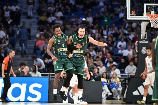 „Panathinaikos“ ir be M. Grigonio Eurolygoje išmaudė skęstantį karališkąjį „Real“