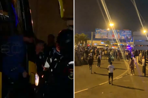 Beprotybė gatvėse vidury nakties: L. Messi neįtikėtinai pasitiktas Afrikos šalyje