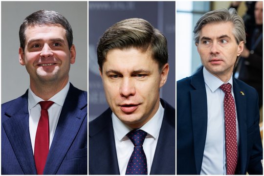 M. Sinkevičius prakalbo apie įtampą tarp K. Budrio ir R. Žemaitaičio: vyrai politikoje galėtų būti ramesni