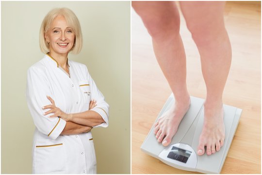 Kai neužtenka vien dietos: gydytoja išvardijo veiksmingus būdus svoriui mesti