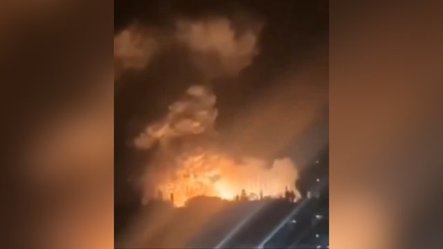 Nerami naktis Rusijoje: užfiksavo ne vieną sprogimą