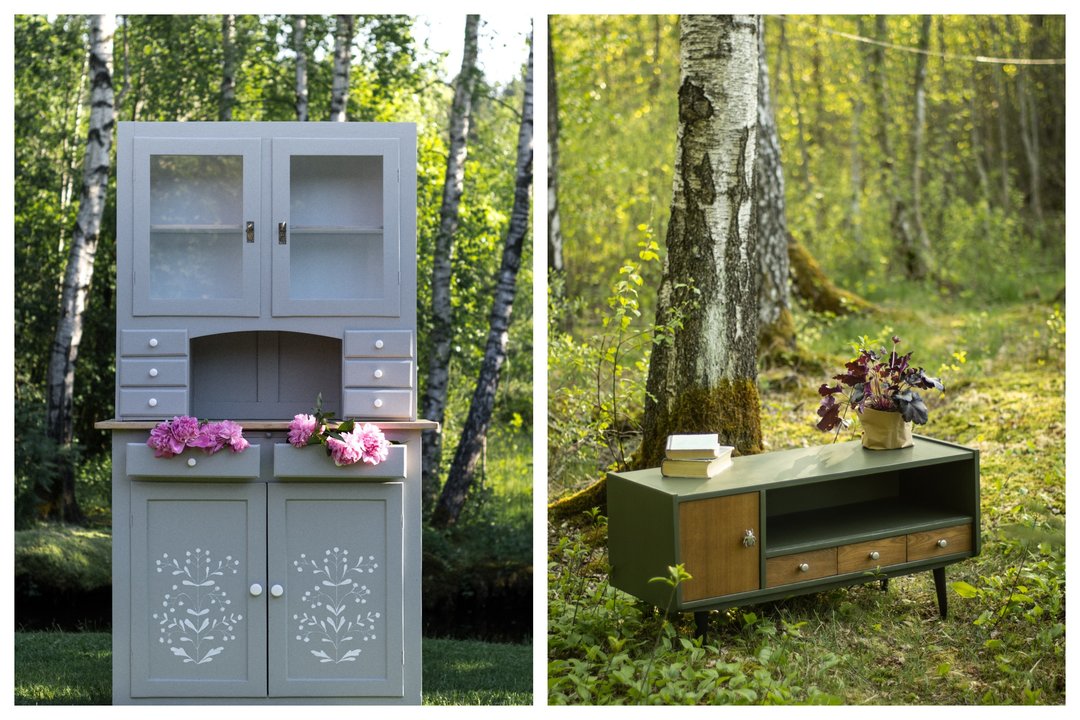 Dizainerės patarimai pradedantiesiems: kaip atnaujinti senus baldus savarankiškai?