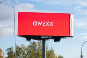 OWEXX lauko ekranų tinklo ekranai Panevėžyje: reklamos medija, užtikrinanti matomumą