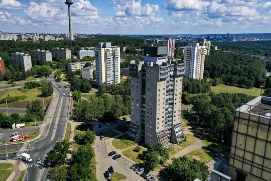 Vilniaus miesto savivaldybė planuoja atnaujinti Lazdynų rajoną: rengiamos tvarkymo gairės