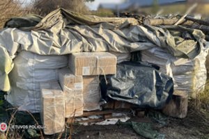 Balionais atkeliavę kontrabandiniai rūkalai pasiekė Klaipėdos rajoną