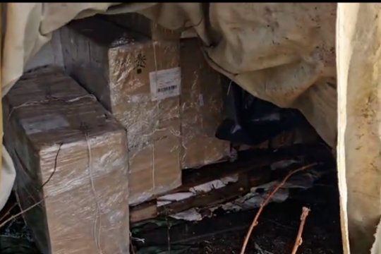 Klaipėdos r. – dėmesį patraukęs cigarečių krovinys: galėjo būti gabenamos oro balionais iš Baltarusijos