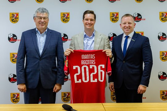 Marijampolės „Sūduva“ pristatė naują prezidentą