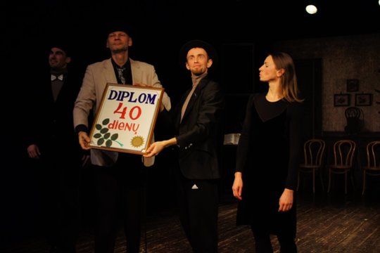 E. Nekrošiaus „Bado meistrui“ – 10 metų: „Už F. Kafką geriau nepadarysime, bet galime padaryti daugiau“