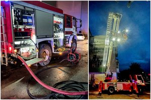 Gaisras Vilniaus daugiabutyje: smarkiai apdegė moteris, evakuota apie 20 žmonių